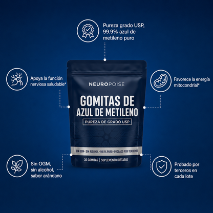 Gomitas de azul de metileno Neuropoise™