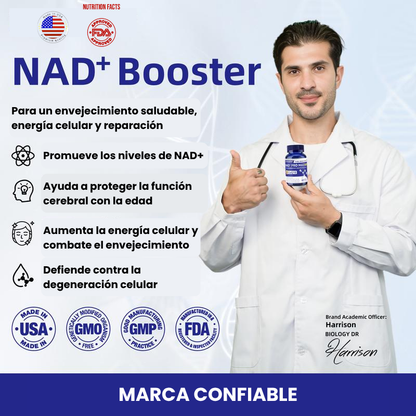 NAD+ 300mg Puros para tu Regeneración Celular | Hiileathy™