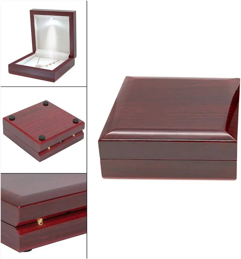 Caja premium de madera